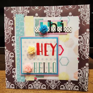 Робота Листівка "Hi, hey, hello"