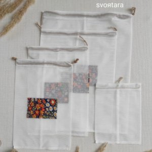 Работа Набор сумок для продуктов Meadow white 5шт