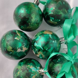 Работа елочный декор