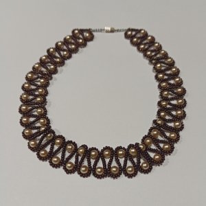 Работа Колье чёкер 