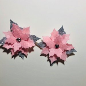 Робота Заколки Пуансетія 