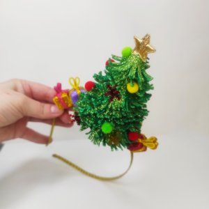 Работа Ободок елочка