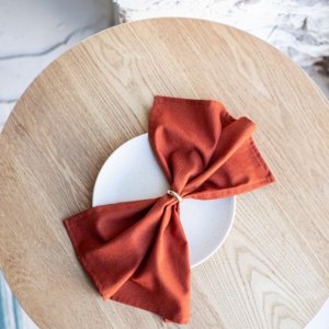 Работа Льняная салфетка 40 см x 40 см