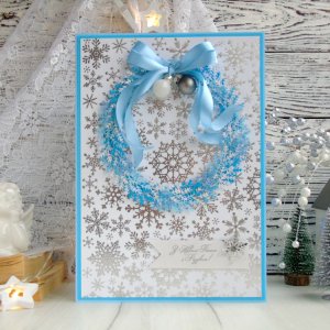 Робота Новорічна листівка формату А4