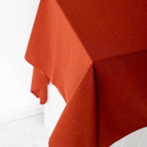 Робота Скатертина 150 см x 100 см Червона