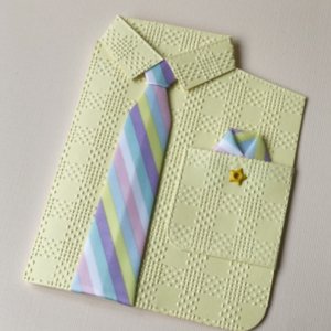 Работа Мужская открытка рубашка