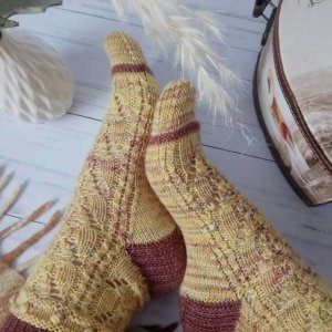 Робота Шкарпетки "ручне фарбування"