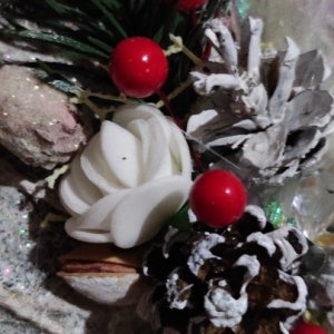 Работа ЭКО Ёлочка Новый Год.