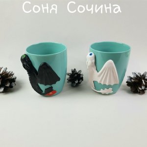 Робота Іграшка кухоль НАБІР подарунок для дітей чашка з декором