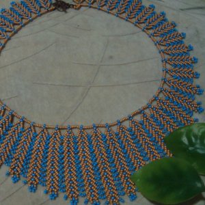 Работа Бисерное колье