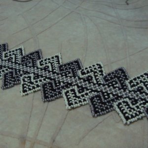 Робота Гердан-краватка з бісеру