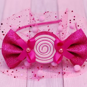 Робота Обруч обідок цукерка малиновий