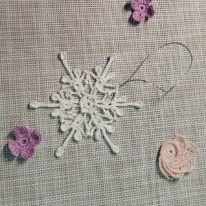 Работа Украшение на елку "Зимняя сказка"