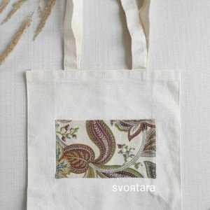 Работа Шопер Flower 30*32*10см хлопок