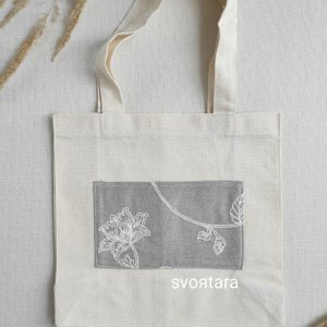 Работа Шопер Grey 30*32*10см хлопок