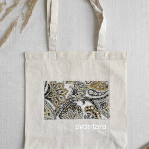 Работа Шопер Verona 30*32*10см хлопок