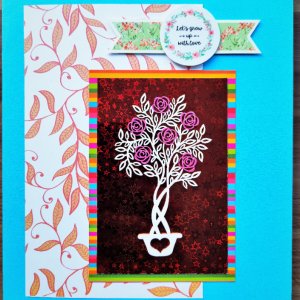 Робота Открытка "Давайте рости з любов'ю"