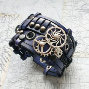 Работа кожаный браслет  65