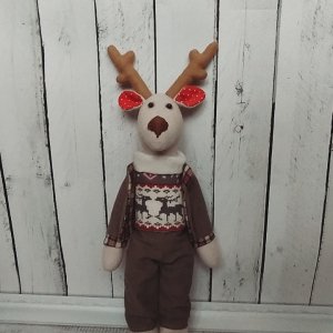 Работа Новогодний олень