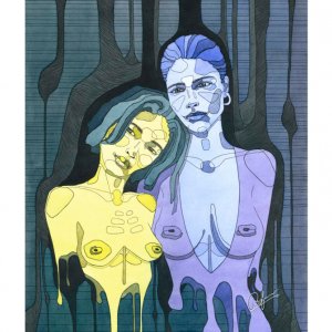 Работа Картина в интерьер – 21х29,7 см, настенный декор для дома