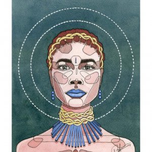 Работа Картина в интерьере - 21х29,7 см, постер на стену, арт.