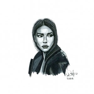 Работа Картина для интерьера, дома – 21х29.7 см