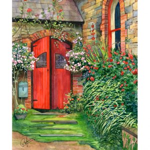 Работа Интерьерная картина - 21х29.7 см, принт "Умиротворение"