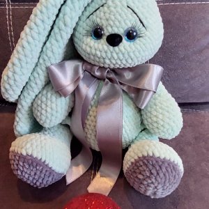 Работа Плюшевый зайка