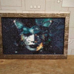Работа Синяя маска – картина