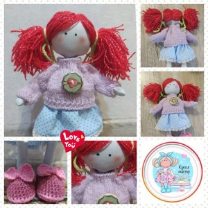 Робота Tilda_Red - Лялька ручної роботи