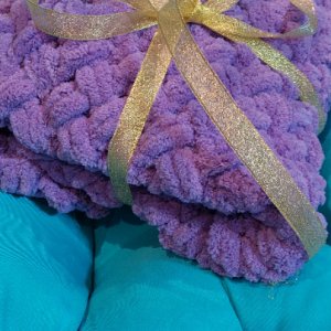 Работа Плед детский