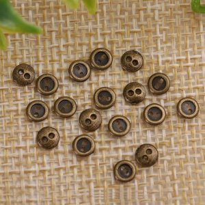 Робота Ґудзики метал міні бронза 4мм