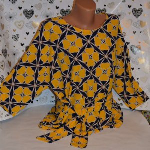 Работа блуза "Геометрия"