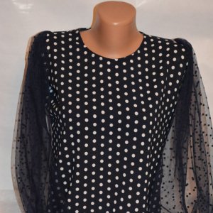 Робота Блуза з прозорими рукавами