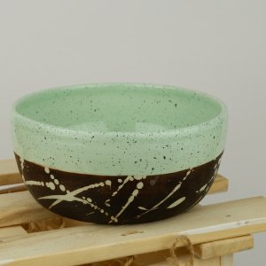 Робота Велика керамічна миска Ментол, 700мл