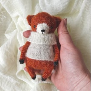 Работа Маленький лисенок