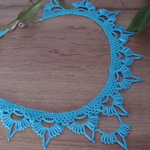 Работа Колье "Нежное"