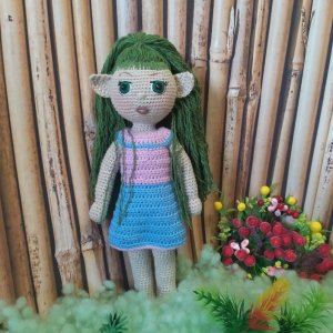 Робота В'язана лялька Ельфочка