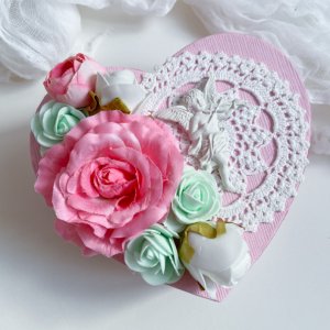 Робота Сердечко-валентинка з 100 причин чому кохаю.Подарок дівчині