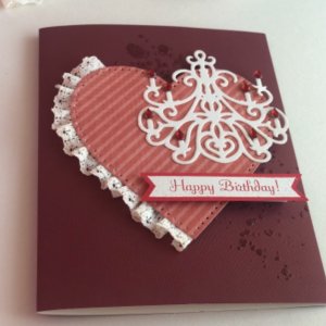 Работа Открытка с днем рождения