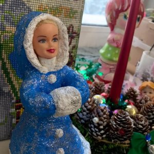 Работа Милая Снегурочка