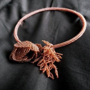 Работа Колье Рыжая Принцесса