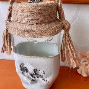 Робота баночка для зберігання та освячення води