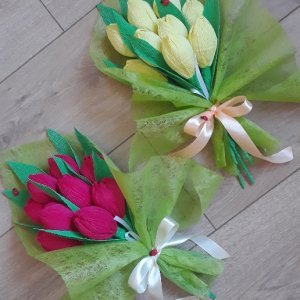 Работа Букет из конфет