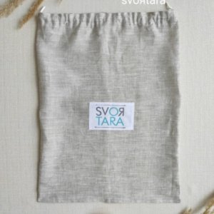 Работа Сумка для хлеба лен SVOЯTARA 30×40