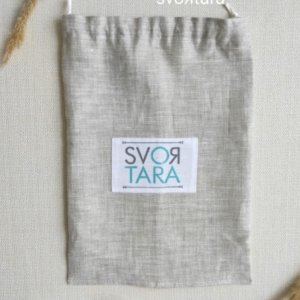Робота Торбинка з льону SVOЯTARA 20х30