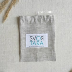Робота Торбинка льон SVOЯTARA 15х20