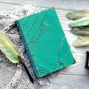 Работа Кожаный блокнот