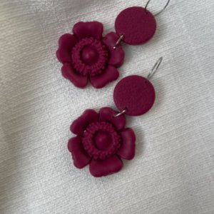 Работа Мадлен бордовый