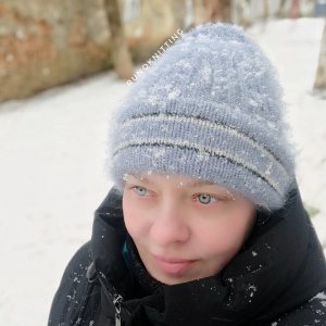 Работа Шапка с двойным отворотом